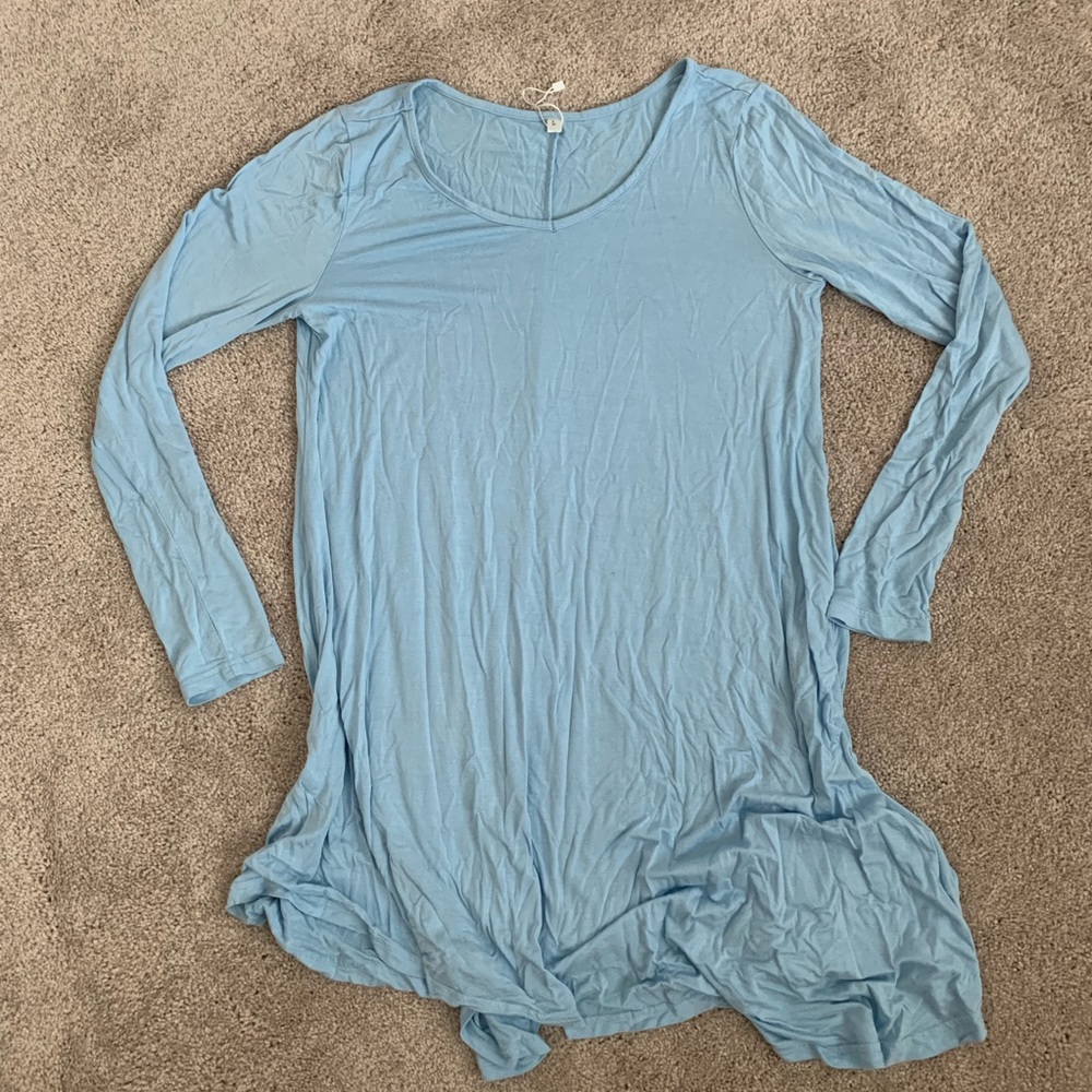 Light Blue Piko dress